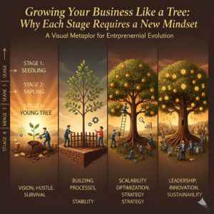 Growing Your Business Like a Tree: Why Each Stage Requires a New Mindset
